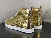 Christian Louboutin Louis Orlato Flat Gold - 3