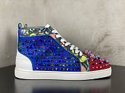 Christian Louboutin Louis Orlato Spikes Flat Colorful - 4