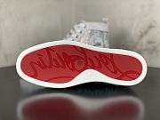 Christian Louboutin Louis Strass Degrade Flat Pink - 6