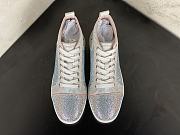 Christian Louboutin Louis Strass Degrade Flat Pink - 3