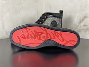 Christian Louboutin Louis Strass Orlato Flat Black - 6