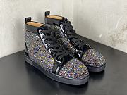 Christian Louboutin Louis Strass Orlato Flat Black - 3