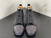 Christian Louboutin Louis Strass Orlato Flat Black - 2