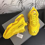 Balenciaga Triple S Clear Sole Yellow - 4