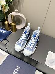 Dior B23 High Top Blue Sea - 4