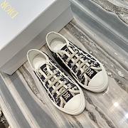 Dior Walk'n'Dior Sneaker Deep Blue Dior Oblique Embroidered Cotton KCK211OBE_S56B - 3