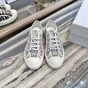 Dior Walk'n'Dior Sneaker Deep Gray Dior Oblique Embroidered Cotton KCK211OBE_S33G - 5