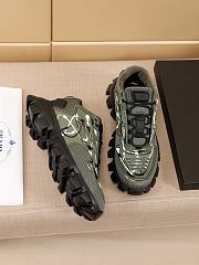 Prada Cloudbust Thunder Army Green Sneakers - 2