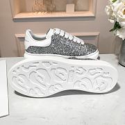 Alexander MC Queen Oversized Silver Glitter - 5