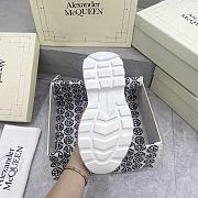 Alexander McQueen Tread Slick High Lace Up Boots Red - 5