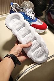 Versace Chain Reaction Trainers Blue Red - 6