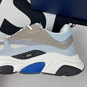 Dior B22 Sneaker White and Blue 3SN231YXX_H865 - 5
