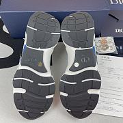 Dior B22 Sneaker White and Blue 3SN231YXX_H865 - 2