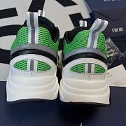 Dior B22 Sneaker White and Green with Black 3SN231YKA_H066 - 6