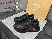 Christian Louboutin Black Red-Runner - 2