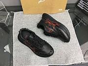 Christian Louboutin Black Red-Runner - 4