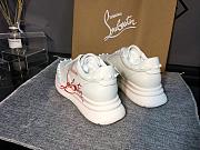 Christian Louboutin White Red-Runner - 3