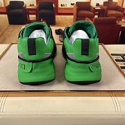 Gucci Rhyton Sneaker With Cut-Out Black Green - 6