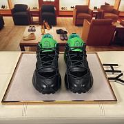 Gucci Rhyton Sneaker With Cut-Out Black Green - 5