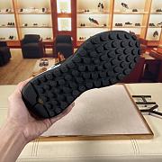 Gucci Rhyton Sneaker With Cut-Out Black White - 5