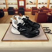 Gucci Rhyton Sneaker With Cut-Out Black White - 2