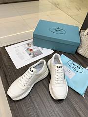 Prada Prax 01 Re-Nylon Gabardine Sneakers White - 5