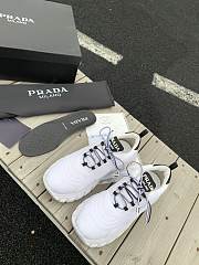 Prada Rush Gabardine Re-Nylon Sneakers White - 2