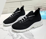 Prada Knit Sneakers Black - 1