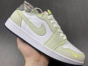 Air Jordan 1 Retro Low White Ghost Green Black DM7837-103 - 5