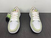 Air Jordan 1 Retro Low White Ghost Green Black DM7837-103 - 6