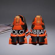Dolce & Gabbana Super Queen Low-Top Sneakers Orange - 6