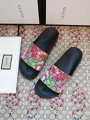 Gucci Blooms Supreme Floral Slide Sandal 408508 KU200 8919 - 2