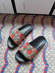 Gucci Strawberry Slide Sandal - 5
