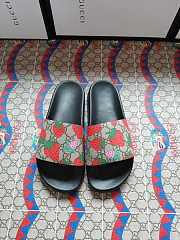 Gucci Strawberry Slide Sandal - 2