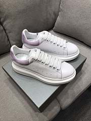 Alexander McQueen Oversized Ivory Light Purple - 3
