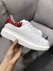 Alexander McQueen Oversized Ivory Red Gemstones - 6