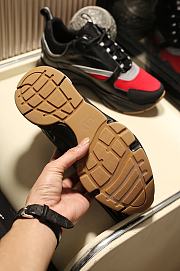 Dior B22 Sneaker Red Black Technical Mesh - 4