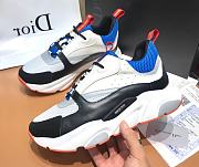 Dior B22 Sneaker Blue and White Technical Mesh - 1