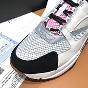 Dior B22 Sneaker Pink and White Technical Mesh 3SN231YKB_H069 - 6