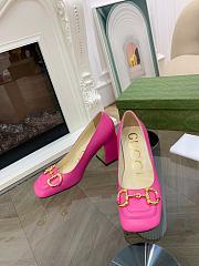 Gucci Women's Ballet Flat with Horsebit Pink - 2