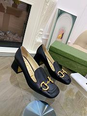 Gucci Women's Ballet Flat with Horsebit Black - 2