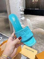 Louis Vuitton Revival Mule Blue - 6