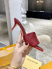 Louis Vuitton Revival Mule Cherry - 6
