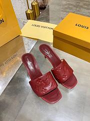 Louis Vuitton Revival Mule Cherry - 2