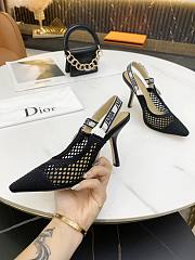 Dior J'aDior SlingBack Pump Black KDP872MET_S900 - 6