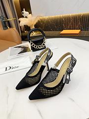 Dior J'aDior SlingBack Pump Black KDP872MET_S900 - 5