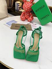 Bottega Veneta Heels Stretch in Grass 651388VBSD33730 - 3