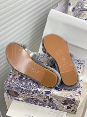 Dior Dway Slides Fur Grey - 2