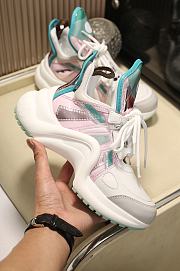 Louis Vuitton Archlight Trainer White Pink - 6