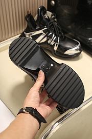 Louis Vuitton Archlight Trainer Black Silver - 6